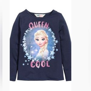 H&M Printed Jersey Tops 4-6 Y‎